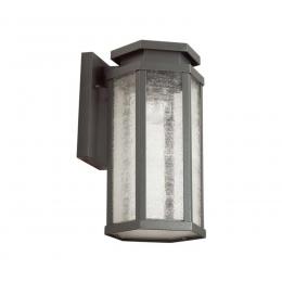 Odeon light 4048/1W NATURE ODL18 647 темно-серый/белый Уличный настенный светильник IP44 E27 100W 220V GINO  - 1 купить